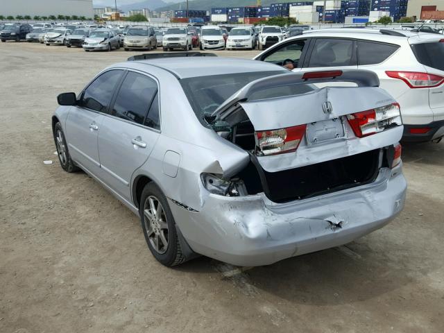 1HGCM66513A101524 - 2003 HONDA ACCORD EX SILVER photo 3