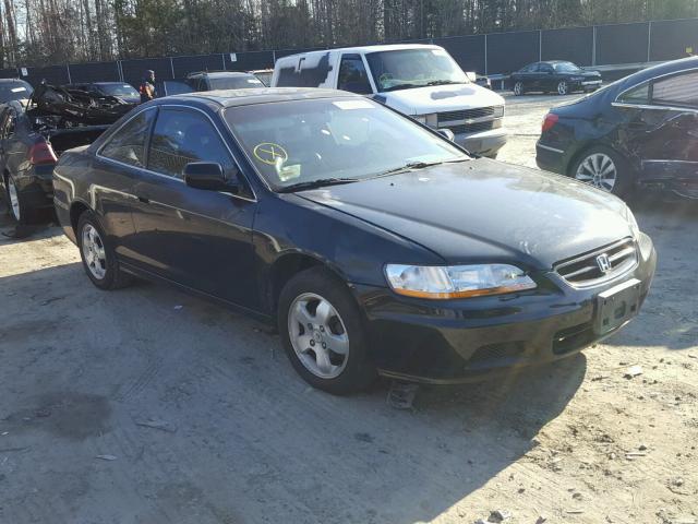 1HGCG32552A028054 - 2002 HONDA ACCORD EX BLACK photo 1