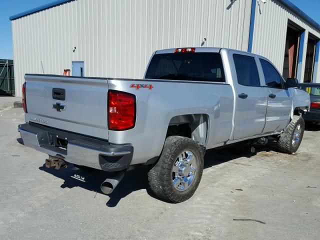 1GC1KUE80GF142246 - 2016 CHEVROLET SILVERADO SILVER photo 4