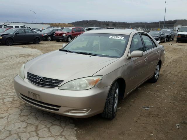 4T1BE32K13U152839 - 2003 TOYOTA CAMRY LE TAN photo 2