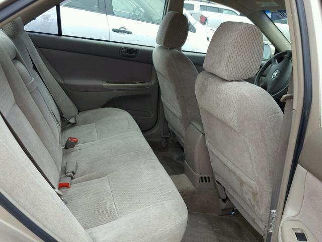 4T1BE32K13U152839 - 2003 TOYOTA CAMRY LE TAN photo 6