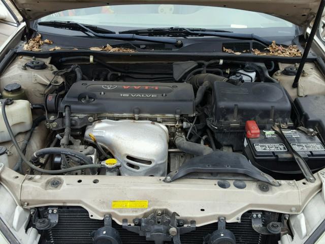 4T1BE32K13U152839 - 2003 TOYOTA CAMRY LE TAN photo 7