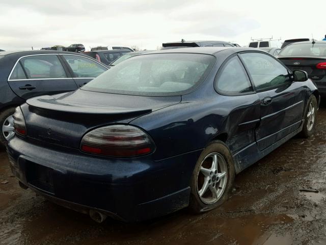 1G2WP12KX2F203802 - 2002 PONTIAC GRAND PRIX BLUE photo 4