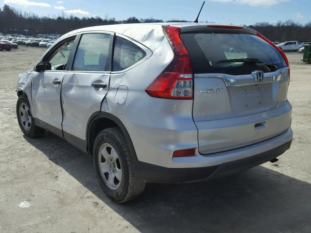 2HKRM4H30GH657668 - 2016 HONDA CR-V LX SILVER photo 3