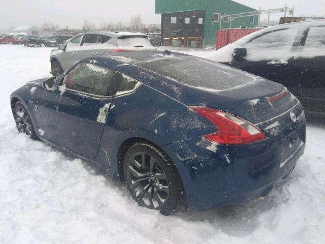 JN1AZ4EH7GM931987 - 2016 NISSAN 370Z BASE BLUE photo 3