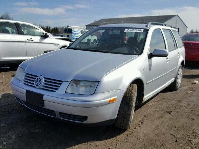 WVWRL61J15W019704 - 2005 VOLKSWAGEN JETTA GL SILVER photo 2