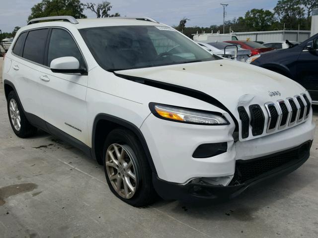 1C4PJLCS4EW217551 - 2014 JEEP CHEROKEE L WHITE photo 1