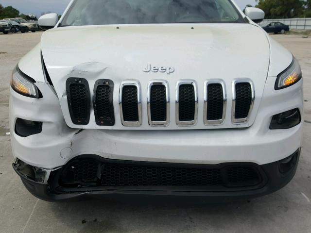 1C4PJLCS4EW217551 - 2014 JEEP CHEROKEE L WHITE photo 9