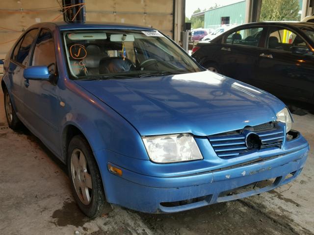 3VWSK69MX1M212668 - 2001 VOLKSWAGEN JETTA GLS BLUE photo 1