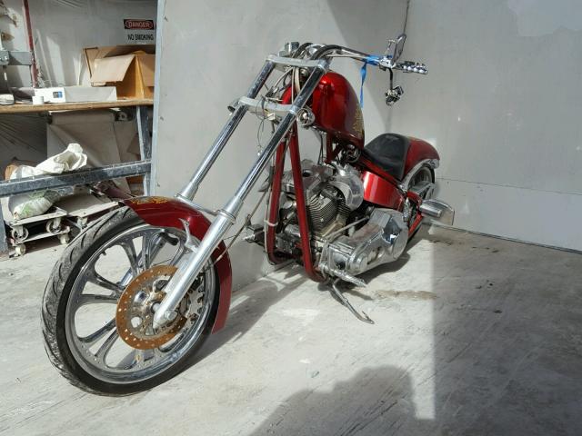 5J11NBJ123W000009 - 2003 BIG DOG CHOPPER BURGUNDY photo 2