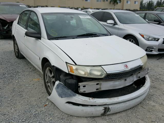 1G8AL52F33Z115325 - 2003 SATURN ION LEVEL WHITE photo 1