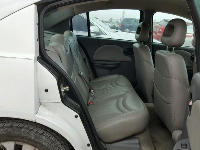 1G8AL52F33Z115325 - 2003 SATURN ION LEVEL WHITE photo 6