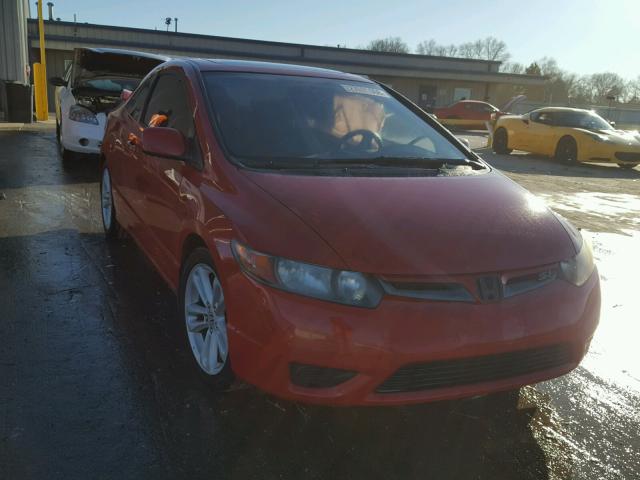 2HGFG21536H711452 - 2006 HONDA CIVIC SI RED photo 1