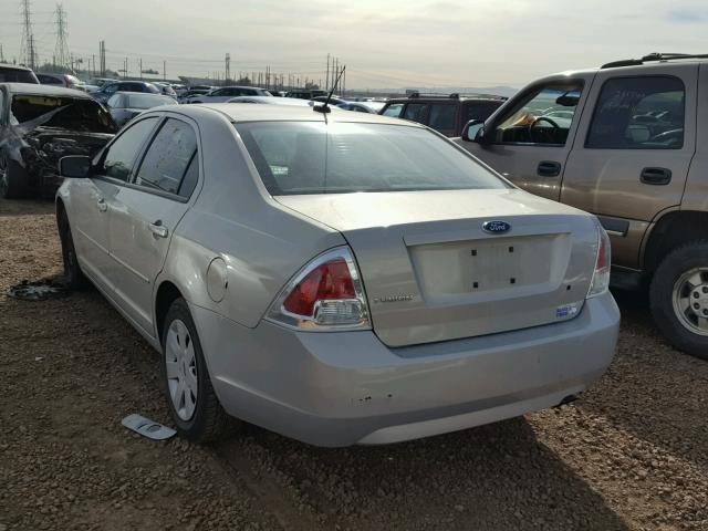 3FAHP06Z29R214222 - 2009 FORD FUSION S SILVER photo 3