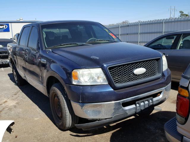 1FTRW12W76KC39183 - 2006 FORD F150 SUPER BLUE photo 1