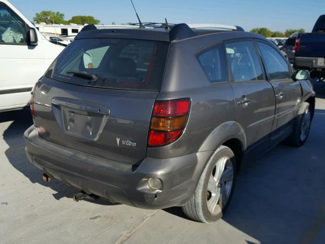 5Y2SL65836Z408613 - 2006 PONTIAC VIBE GRAY photo 4