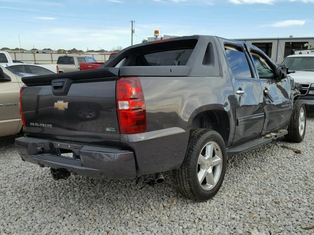 3GNNCFE02AG277066 - 2010 CHEVROLET AVALANCHE CHARCOAL photo 4