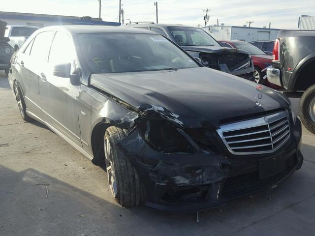 WDDHF2EBXBA399932 - 2011 MERCEDES-BENZ E 350 BLUE BLACK photo 1