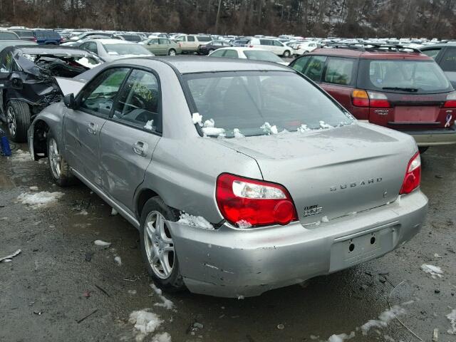 JF1GD67575H515938 - 2005 SUBARU IMPREZA RS SILVER photo 3