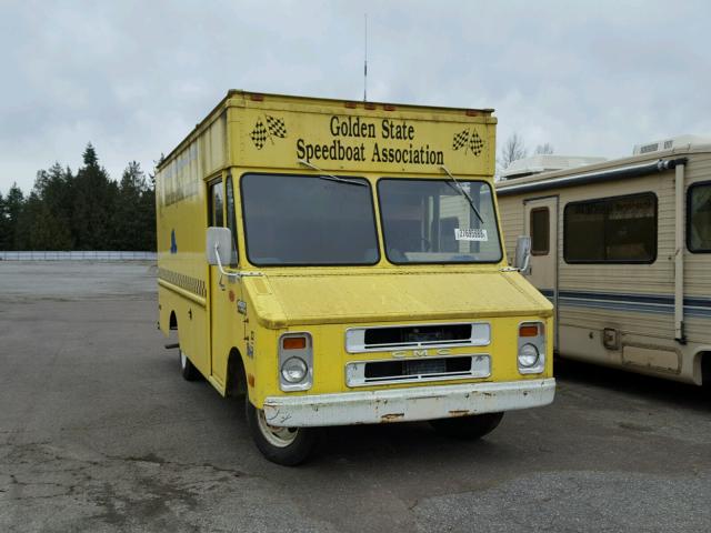 1GTJP32J0D3500624 - 1983 GMC VALUE VAN YELLOW photo 1