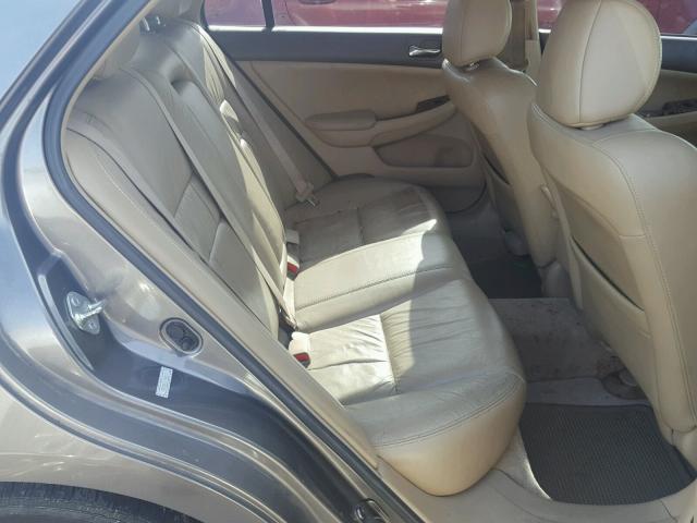 1HGCM56727A001319 - 2007 HONDA ACCORD EX BROWN photo 6