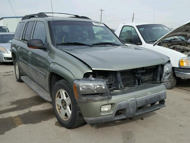 1GNET16S636125296 - 2003 CHEVROLET TRAILBLAZE GREEN photo 1