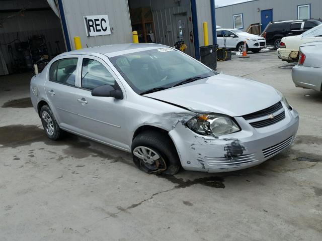 1G1AB5F50A7114791 - 2010 CHEVROLET COBALT LS SILVER photo 1