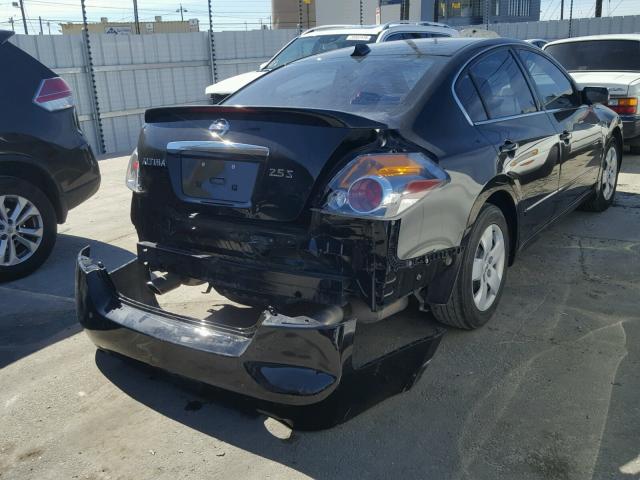 1N4AL21E88N478074 - 2008 NISSAN ALTIMA 2.5 BLACK photo 4