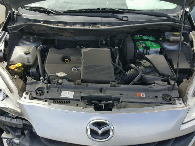 JM1CW2BL0C0131819 - 2012 MAZDA 5 SILVER photo 7