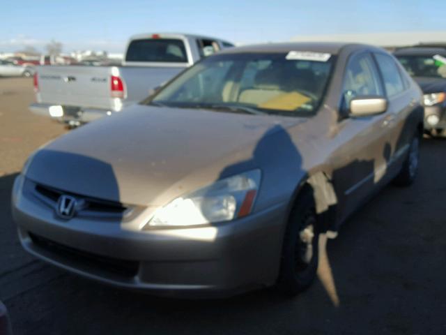 1HGCM56425A132771 - 2005 HONDA ACCORD LX GOLD photo 2