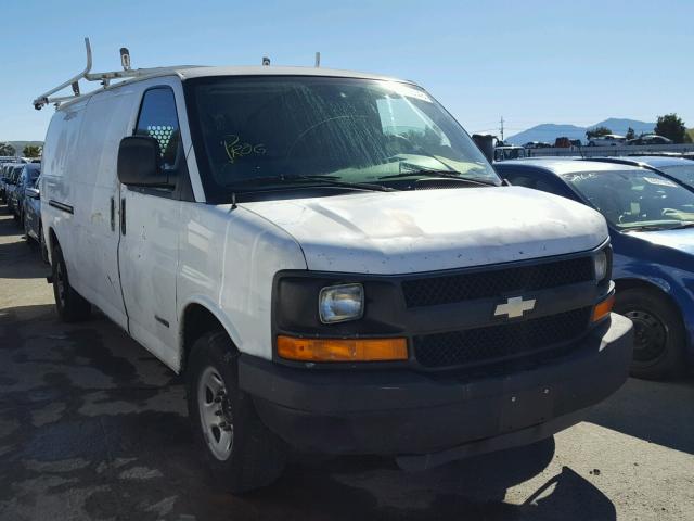 1GCGG29U661110453 - 2006 CHEVROLET EXPRESS G2 WHITE photo 1