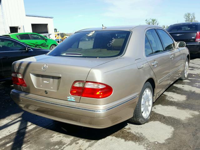 WDBJF65JX1B226414 - 2001 MERCEDES-BENZ E 320 GOLD photo 4