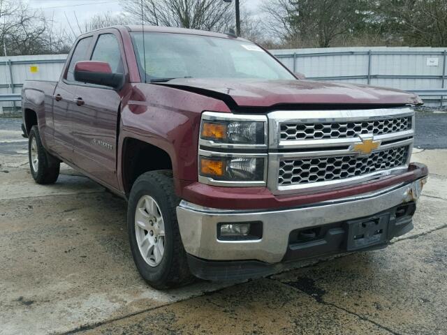 1GCVKREH0FZ150715 - 2015 CHEVROLET SILVERADO BURGUNDY photo 1