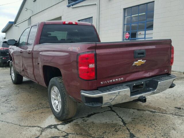 1GCVKREH0FZ150715 - 2015 CHEVROLET SILVERADO BURGUNDY photo 3