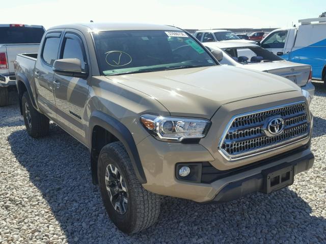 5TFCZ5AN5GX022250 - 2016 TOYOTA TACOMA DOU TAN photo 1