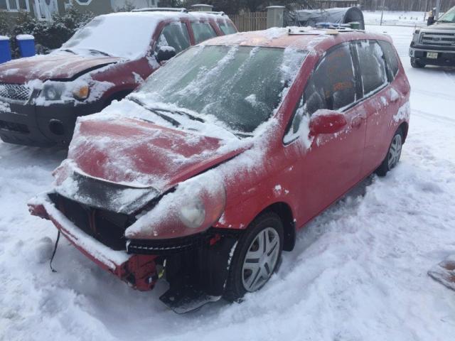 JHMGD38467S808569 - 2007 HONDA FIT RED photo 2