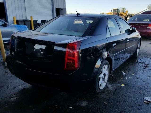 1G6DP567150105106 - 2005 CADILLAC CTS HI FEA BLACK photo 4