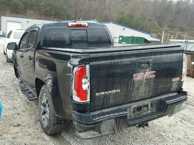 1GTG6CE38G1120313 - 2016 GMC CANYON SLE BLACK photo 3