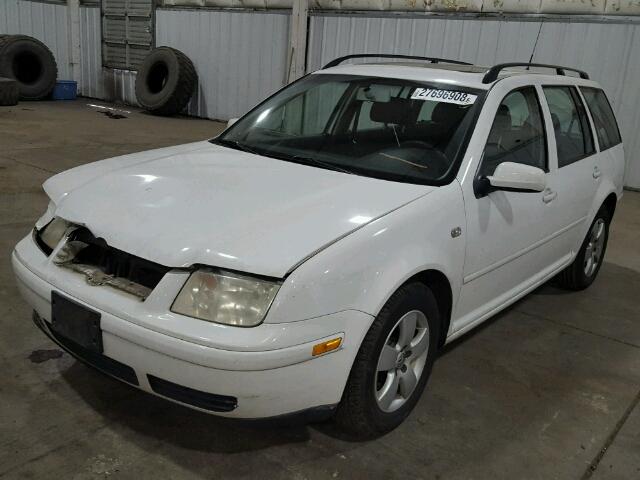 WVWSL61J24W152391 - 2004 VOLKSWAGEN JETTA GLS WHITE photo 2