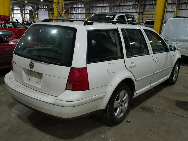 WVWSL61J24W152391 - 2004 VOLKSWAGEN JETTA GLS WHITE photo 4