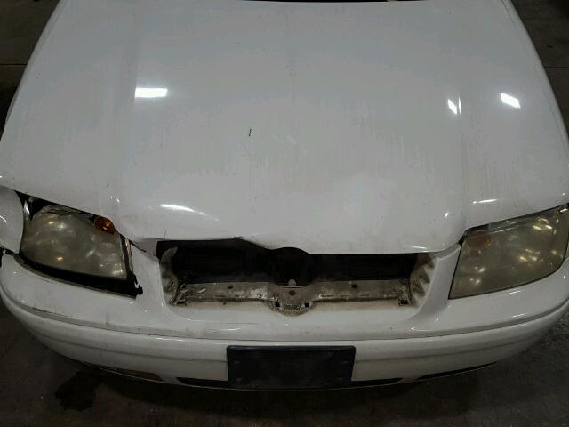 WVWSL61J24W152391 - 2004 VOLKSWAGEN JETTA GLS WHITE photo 7