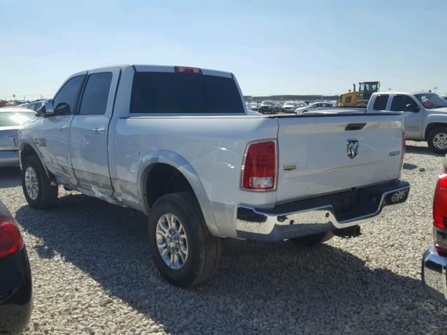 3C6UR5FL8EG208711 - 2014 RAM 2500 LARAM WHITE photo 3