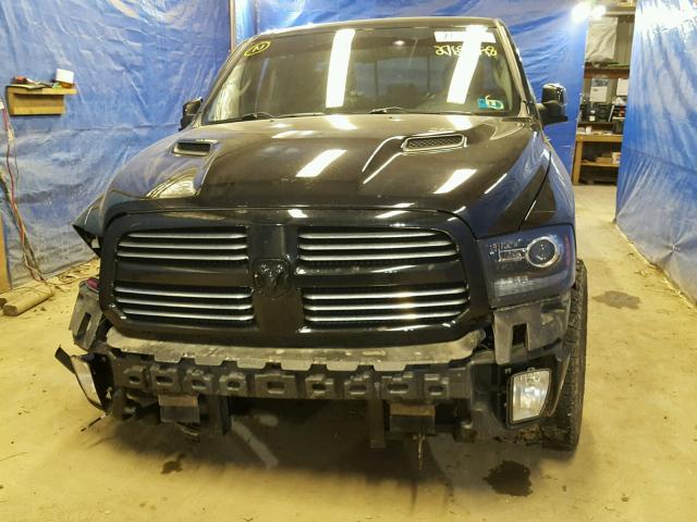 1C6RR7HT1ES471033 - 2014 RAM 1500 SPORT BLACK photo 9