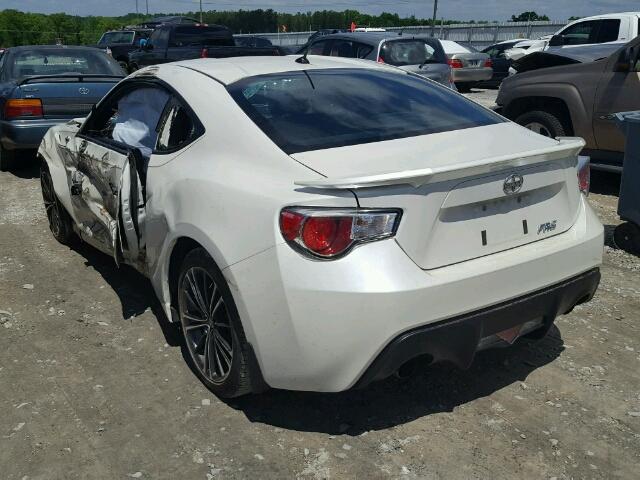 JF1ZNAA15E9707092 - 2014 TOYOTA SCION FR-S 白色 照片 3