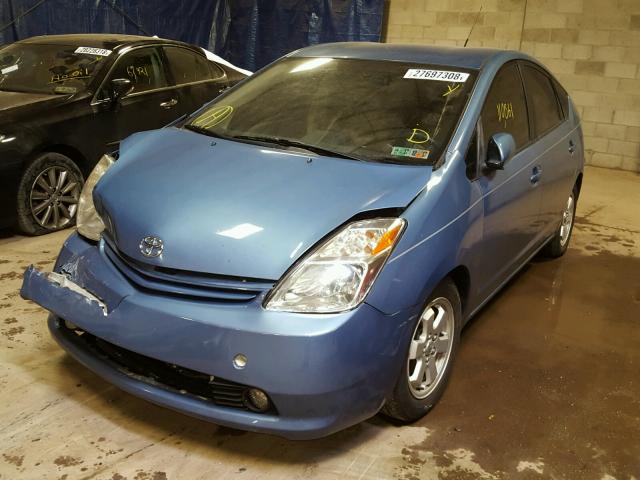 JTDKB20U950117679 - 2005 TOYOTA PRIUS BLUE photo 2