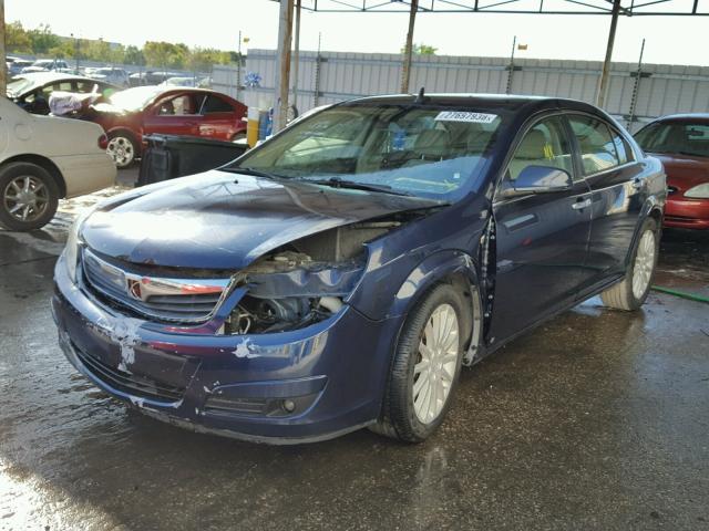 1G8ZX577X9F195774 - 2009 SATURN AURA XR BLUE photo 2