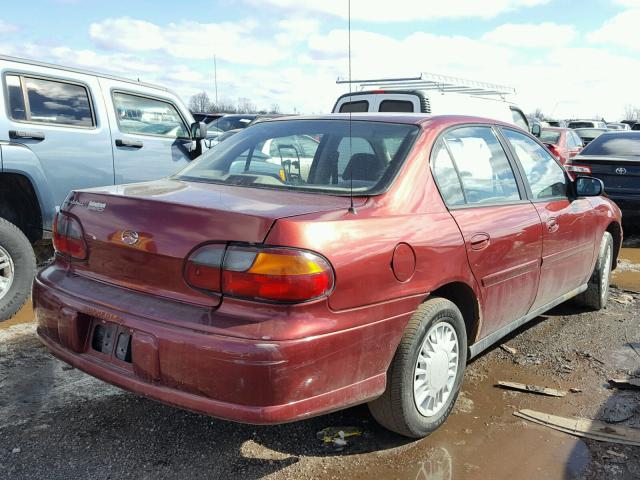 1G1ND52J13M575730 - 2003 CHEVROLET MALIBU RED photo 4