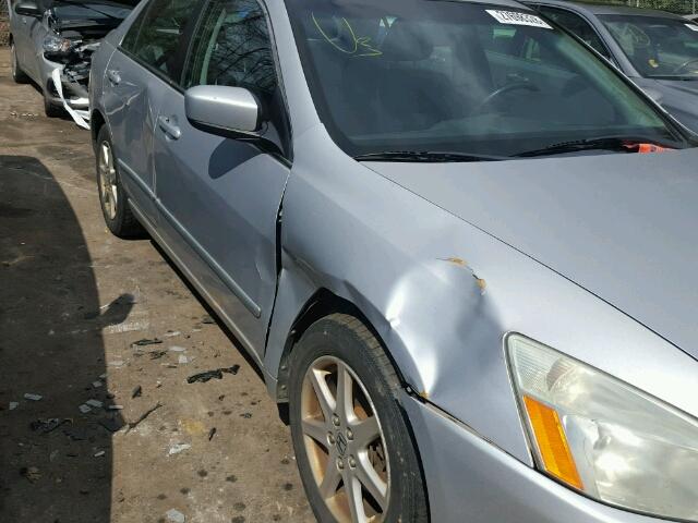 1HGCM66593A004054 - 2003 HONDA ACCORD EX SILVER photo 9