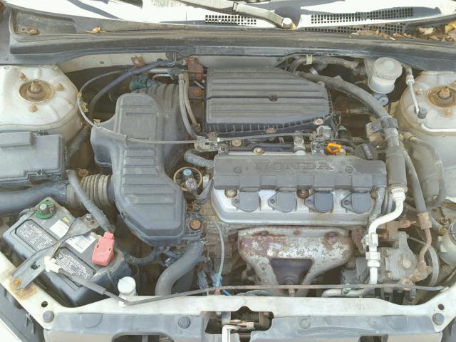 1HGES16384L004410 - 2004 HONDA CIVIC DX V SILVER photo 7