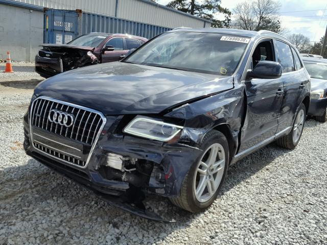 WA1CMAFP7EA069825 - 2014 AUDI Q5 TDI BLUE photo 2